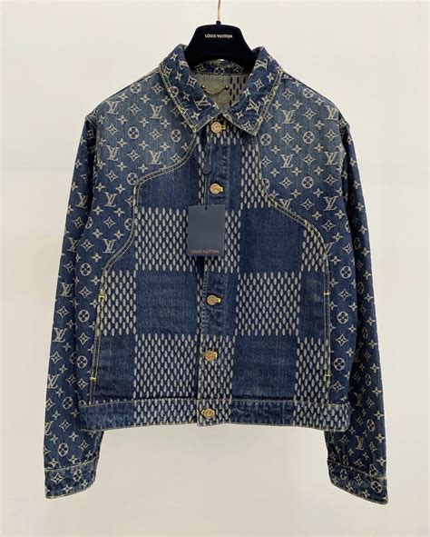 louis vuitton blue jacket.